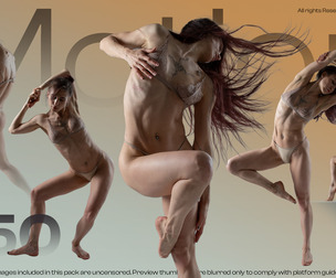 Motion Study — 1150+ Dynamic Female Pose References