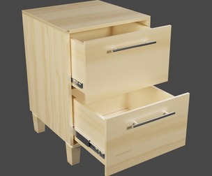 Nightstand 2 Drawers