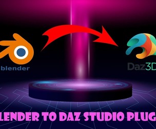 Blender to Daz Studio plugin 3.8.63