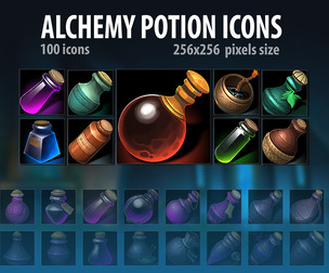 Alchemy Potion Icons