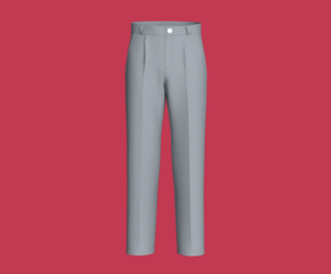 Men Mono Crease Trouser | Marvelous / Clo3d / obj / fbx
