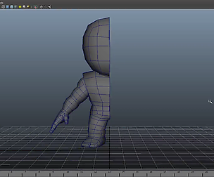 Mirroring a Symmetrical Character in Autodesk Maya