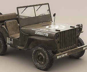 US Army Willys Jeep -B