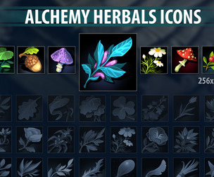 Alchemy Herbs Icons