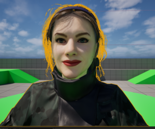 UE project files Modern FemaleFull Body Rigged  Expressions