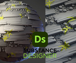 Stylized Rock Steps