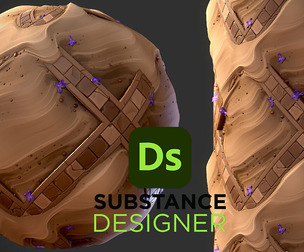 Stylized Sand with Tile