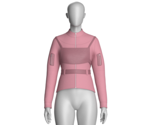 Girls Nova Harness Jacket | Marvelous / Clo3d / obj / fbx