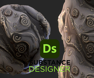 Stylized Ancient Fossil