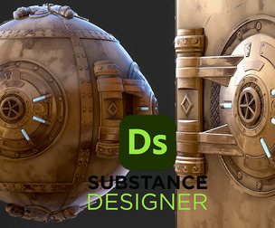 Stylized Vault Door