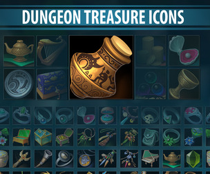 Dungeon Treasure Icons