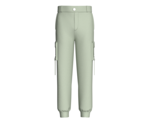 Men Cargo Pant With Buckled Flap Pockets | Marvelous / Clo3d / obj / fbx