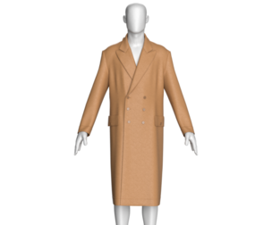 Men Legacy Tailored Leather jacket | Marvelous / Clo3d / obj / fbx