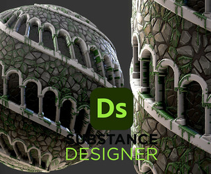 Stylized Arch Wall