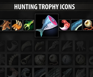 Hunting Trophy Icons