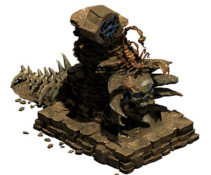 Desert-boss altar