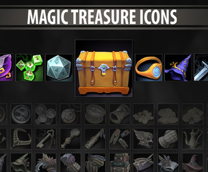 Magic Treasure Icons