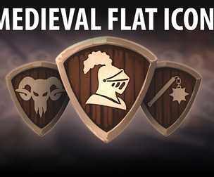 Medieval Flat Icons