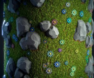 Grass (Stylized) Game Ready - Vol 06 - Maps - Sbsar