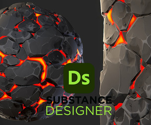 Stylized Lava Floor