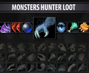 Monsters Hunter Loot