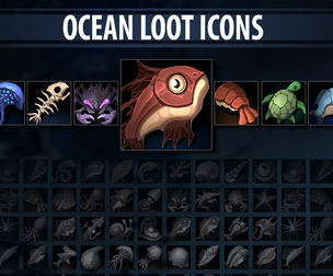 Ocean Loot Icons