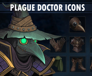Plague Doctor Icons