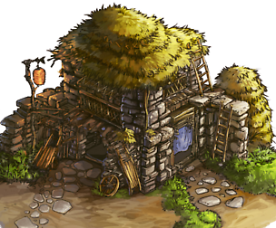 Desert - stone house 01
