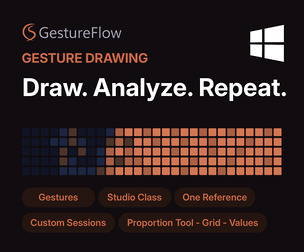 GestureFlow 1.1.2 - Gesture Drawing & Reference Study