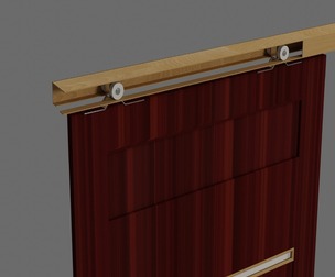 Sliding Door Mechanism Set