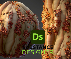 Stylized Tree Bark Surface