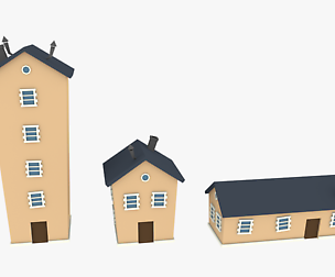 LowPoly Houses Pack 02