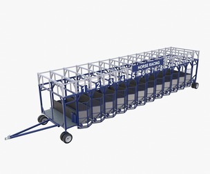 Horse Racing - Starting Gates V3