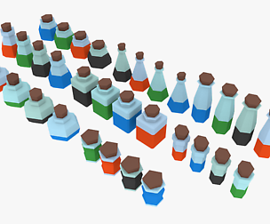 3D LowPoly Potions Pack