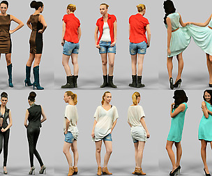 6 Realistic Female Characters Vol. 6