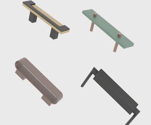 Handles Set Kitchen Cabinet