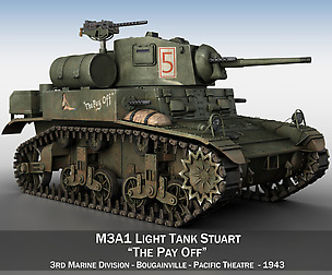 M3A1 Light Tank Stuart - The Pay Off