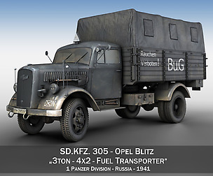 Opel Blitz - Fuel Transporter