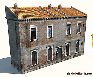 Apartment House 172 Low Poly
