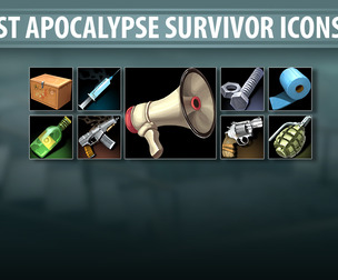 Post Apocalypse Survival Icons 07