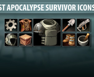 Post Apocalypse Survival Icons 08