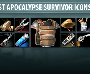 Post Apocalypse Survival Icons 09