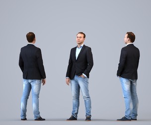 00030_Vincent002 Adult Caucasian man waiting in office wearing transitional seasonal business attire