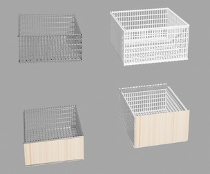 Storage Basket Metal - 4 models