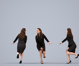 00059_Karen012 Adult Caucasian woman in business attire for office architectural visualization