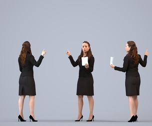00059_Karen008b Adult Caucasian woman presenting in professional business setting