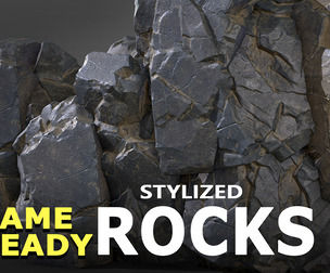 Stylized Modular Rocks
