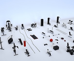 Gym Equipment Pack