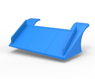Nose of Wedge Dirt Late model Scale 1:25