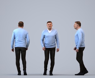 00186_Eliot003 Adult Caucasian man walking in public wearing transitional seasonal clothing